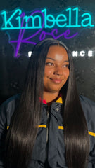 Straight Closure Wig